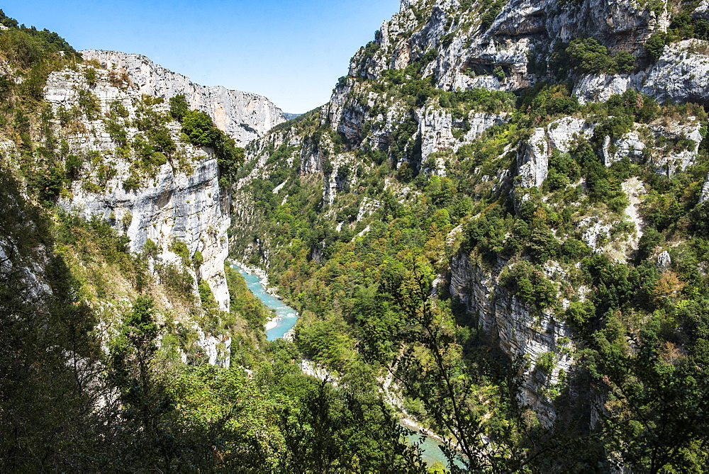 Verdon Gorge (Grand Canyon du Verdon), Alpes de Haute Provence, South of France, Europe