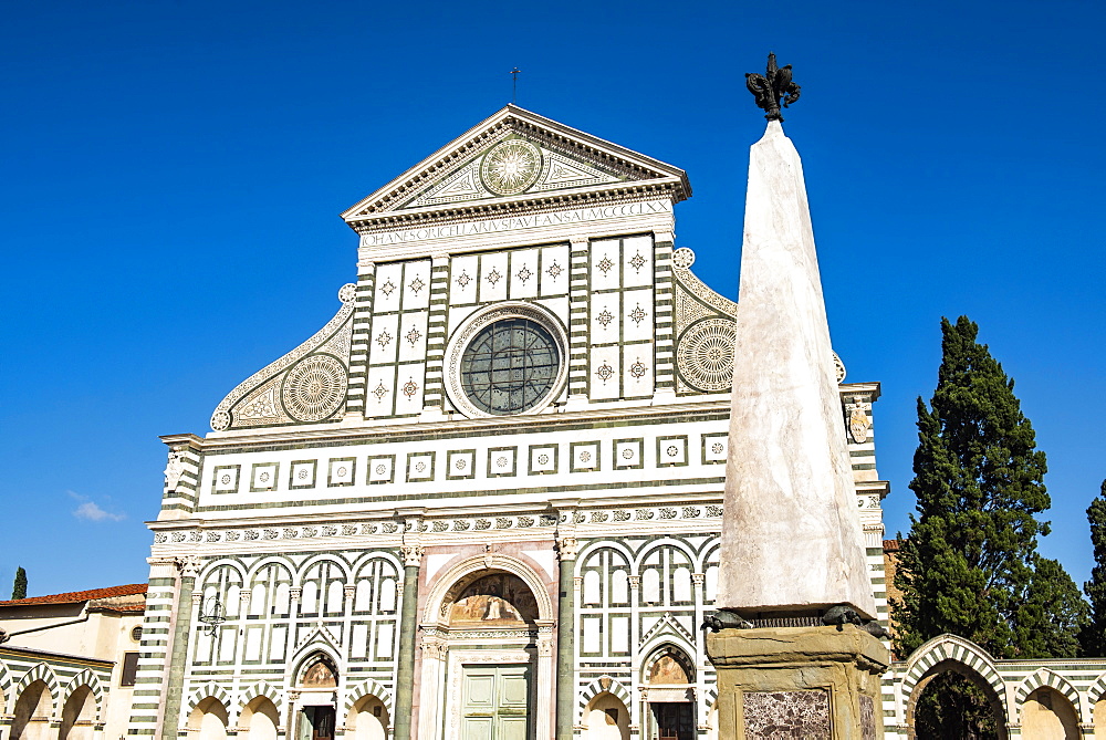 Basilica of Santa Maria Novella, Florence, Tuscany, Italy, Europe