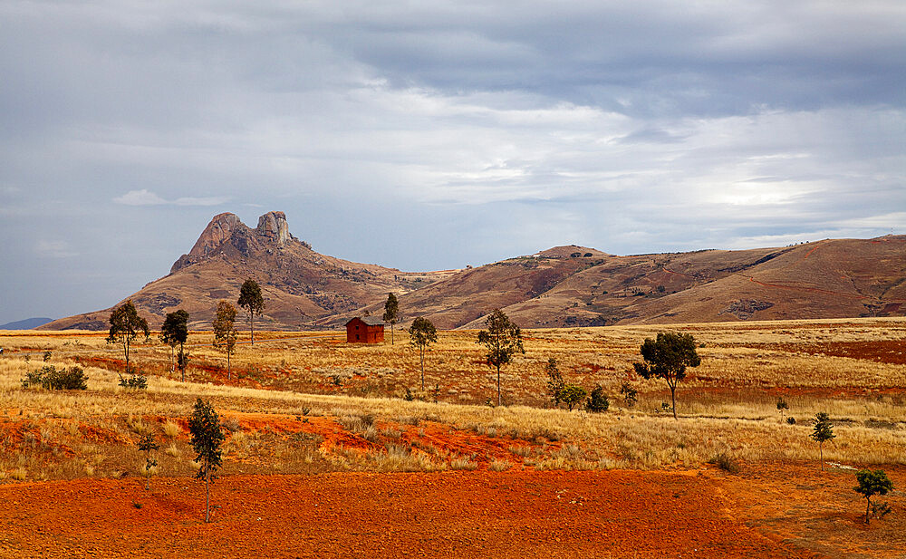 Landscape of Isalo National Park, Isalo, Madagascar, Africa