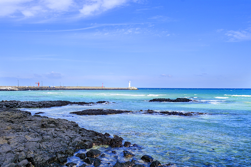 South Jeju Island coastline, South Korea, Asia