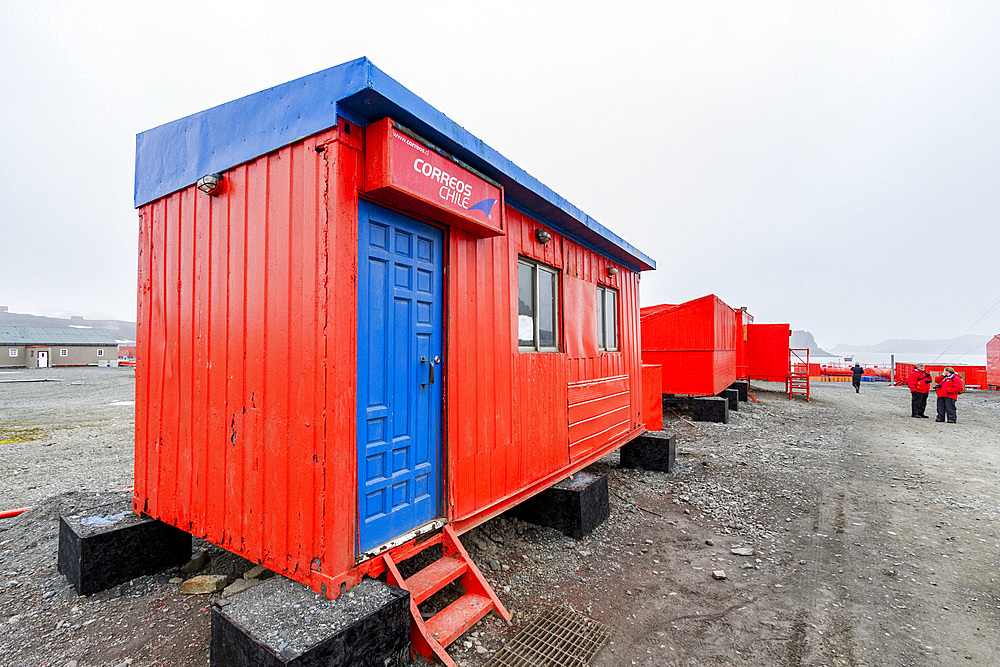 Views of Base Presidente Eduardo Frei Montalva, Antarctica, Southern Ocean, Polar Regions