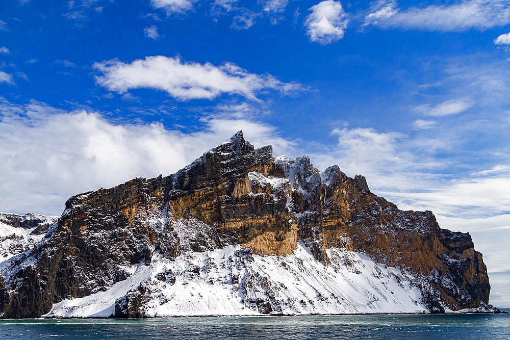 Views of the eastern side of the Antarctic Peninsula in the Weddell Sea, Antarctica.