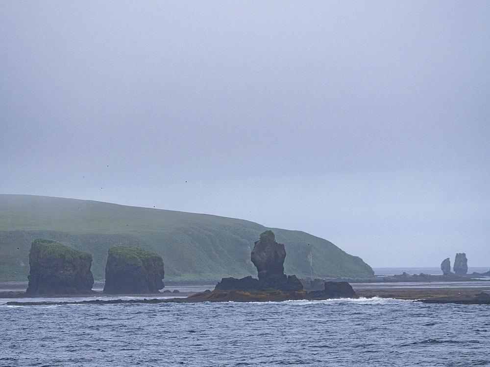 The Baby Islands, located about 1.2 miles northeast of Unalga Island in the Aleutian Islands of southwestern Alaska.