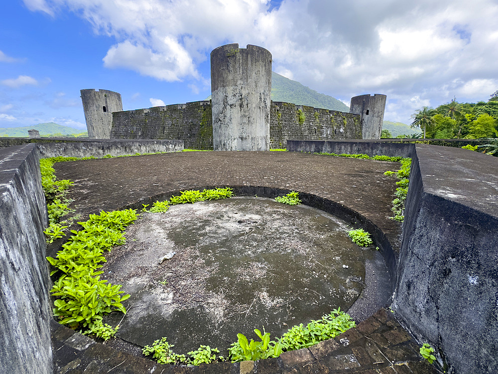 Fort Belgica, a 17th-century fort built on the island of Banda Neira to protect the nutmeg trade, Moluccas, Indonesia.