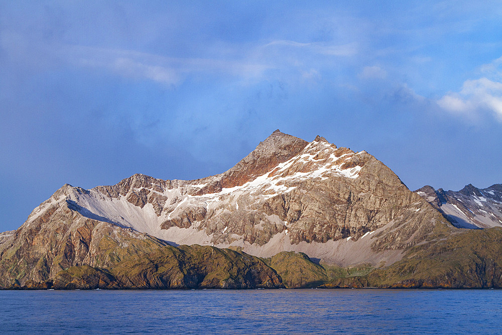 Views of the former Norwegian whaling station at Godthul on South Georgia Island, Southern Ocean.