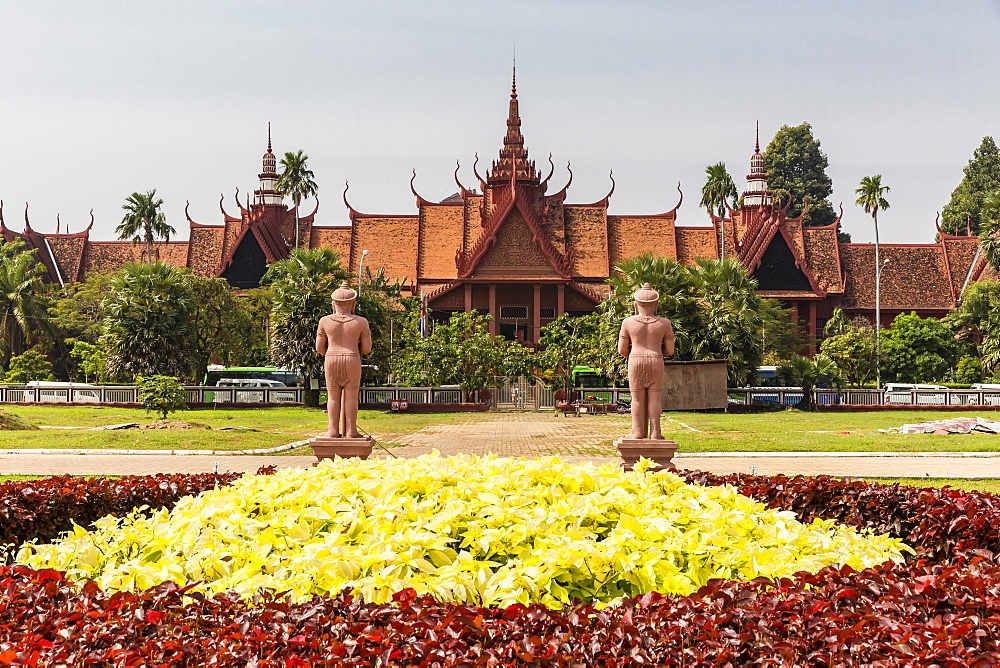 The National Museum of Cambodia in the capital city of Phnom Penh, Cambodia, Indochina, Southeast Asia, Asia