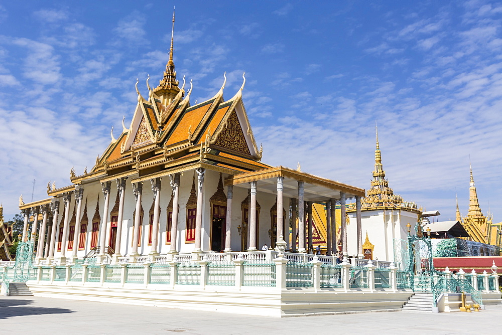 The Silver Pagoda (Wat Preah Keo) in the capital city of Phnom Penh, Cambodia, Indochina, Southeast Asia, Asia