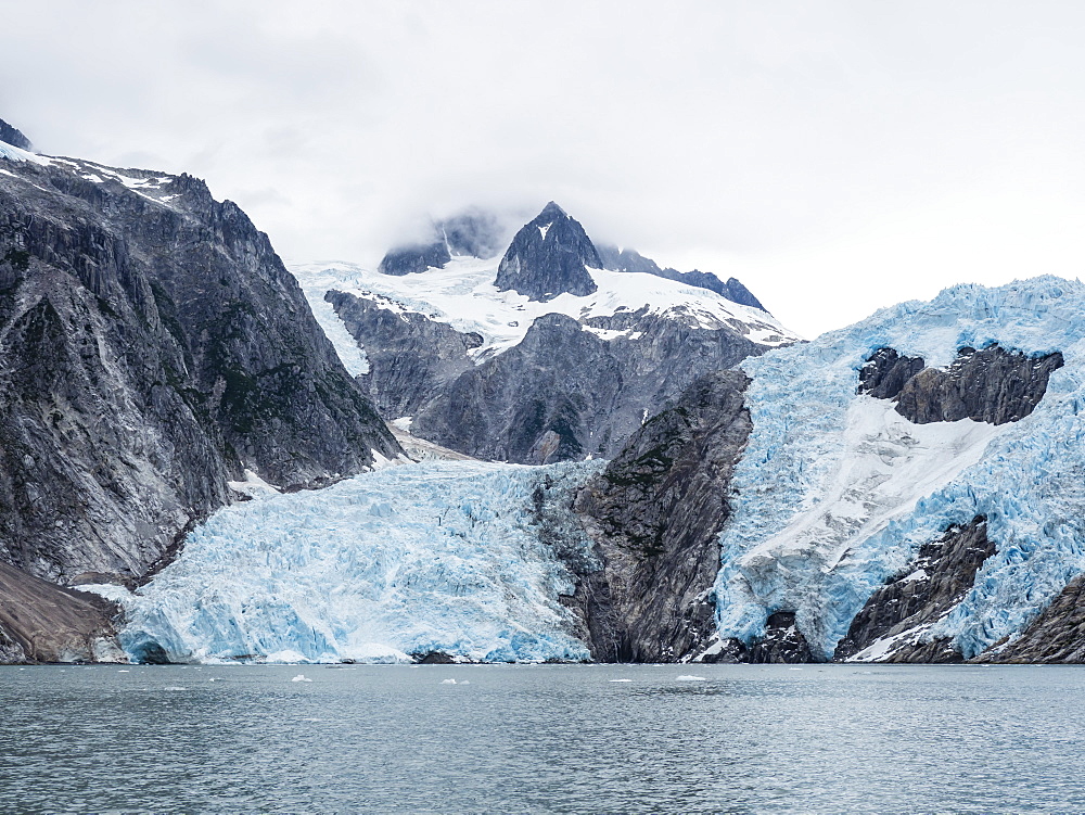 Northwestern Glacier, just outside Seward, Alaska, United States of America, North America