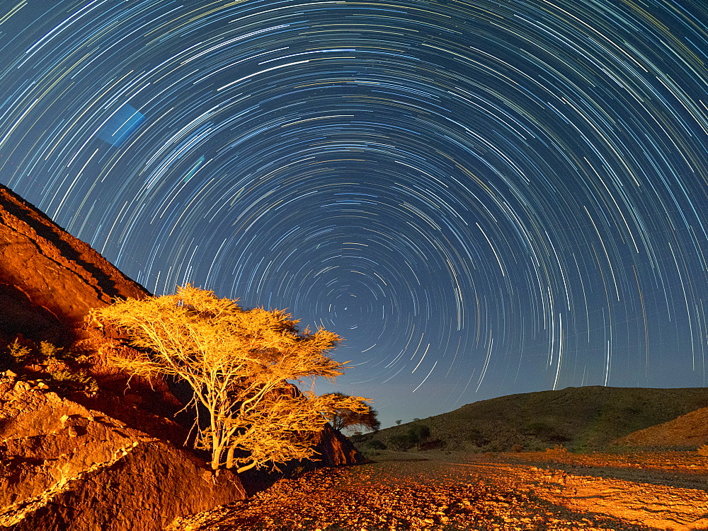 Camping out under the stars in the Sultanate of Oman, Middle East