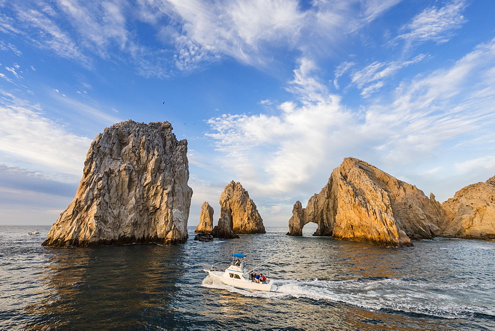 The famous granite arch at Land's End, Cabo San Lucas, Baja California Sur, Mexico, North America