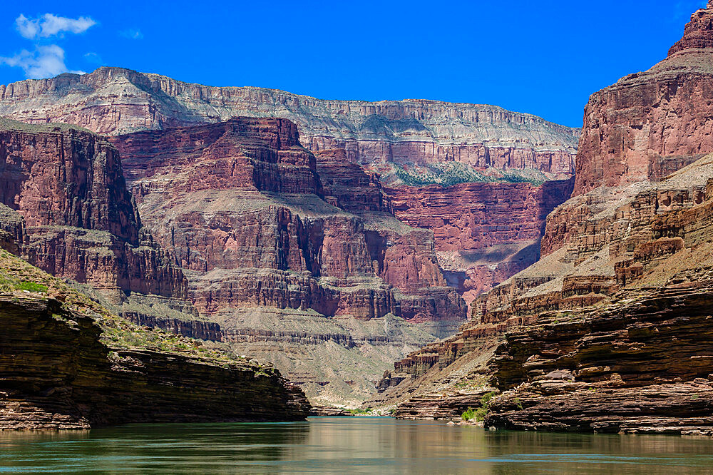 Floating down the Colorado River, Grand Canyon National Park, UNESCO World Heritage Site, Arizona, United States of America, North America