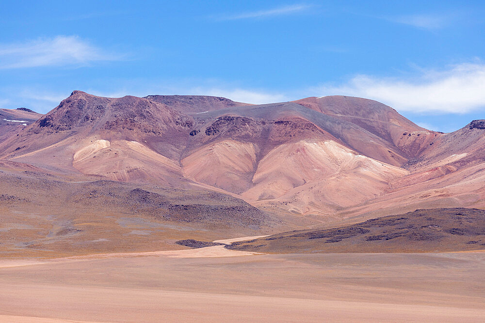 View of the altiplano near Canapa Lake (Laguna Canapa), Potosi Department,southwestern Bolivia, South America