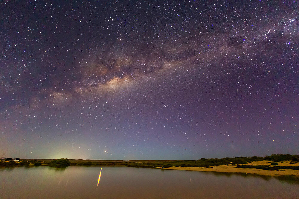 The Milky Way at night in Cape Range National Park, Exmouth, Western Australia, Australia, Pacific