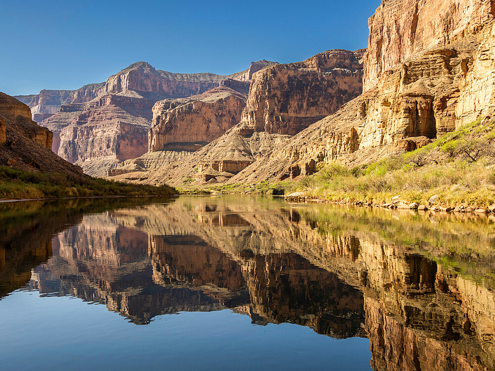 A view of the upper Grand Canyon, Grand Canyon National Park, UNESCO World Heritage Site, Arizona, United States of America, North America