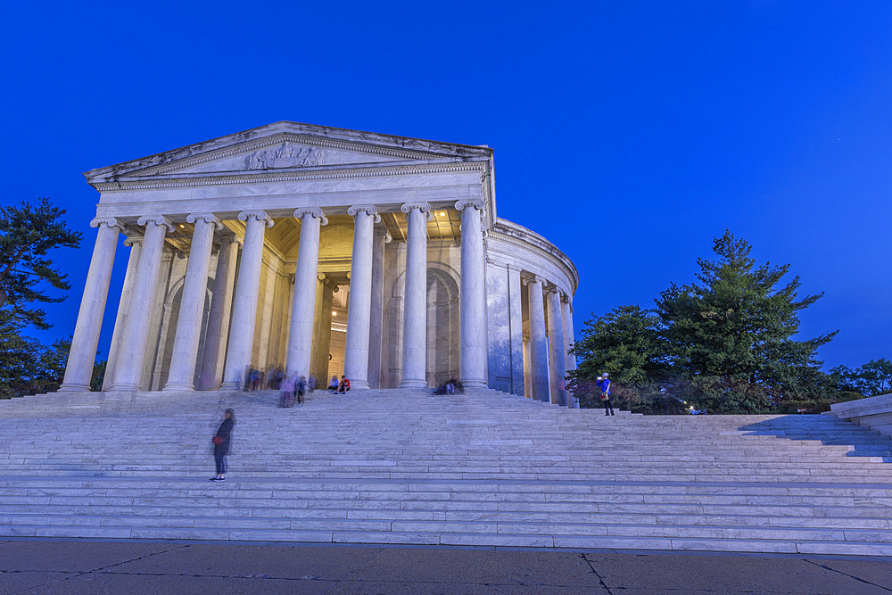 The Thomas Jefferson Memorial, a designated national memorial in West Potomac Park, Washington, D.C.