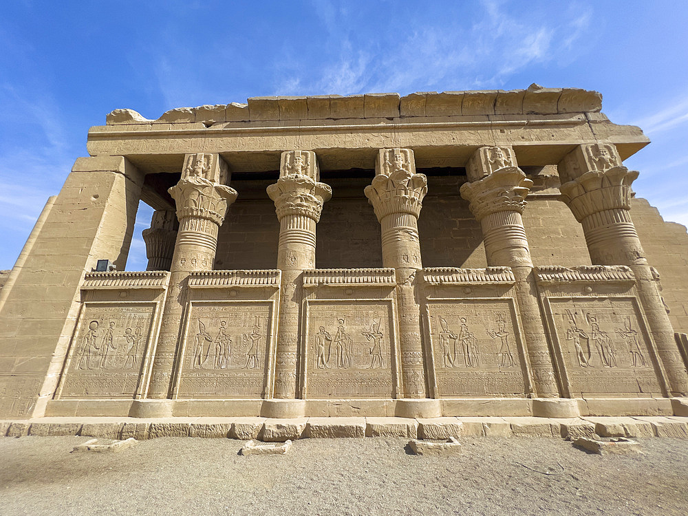 The Roman mammisi, dating to the reigns of Trajan and Marcus Aurelius, Dendera Temple complex, Dendera, Egypt, North Africa, Africa