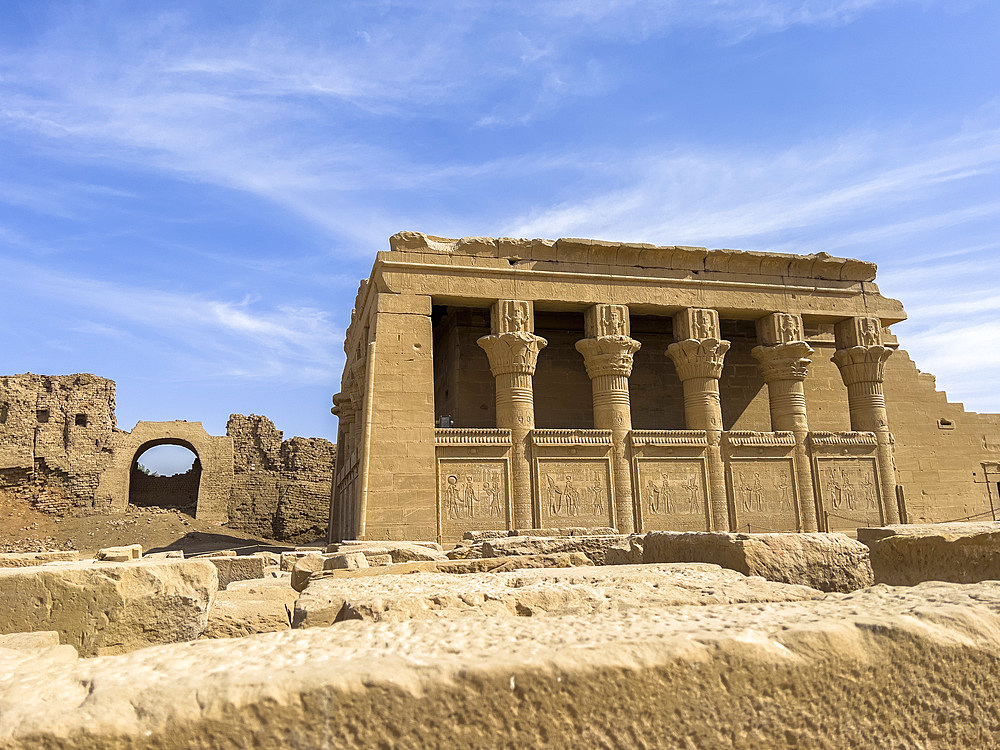 The Roman mammisi, dating to the reigns of Trajan and Marcus Aurelius, Dendera Temple complex, Dendera, Egypt, North Africa, Africa