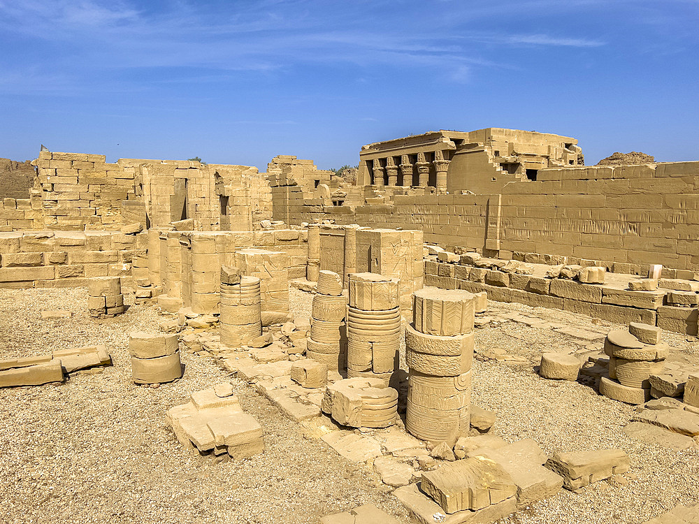 The Roman mammisi, dating to the reigns of Trajan and Marcus Aurelius, Dendera Temple complex, Dendera, Egypt, North Africa, Africa