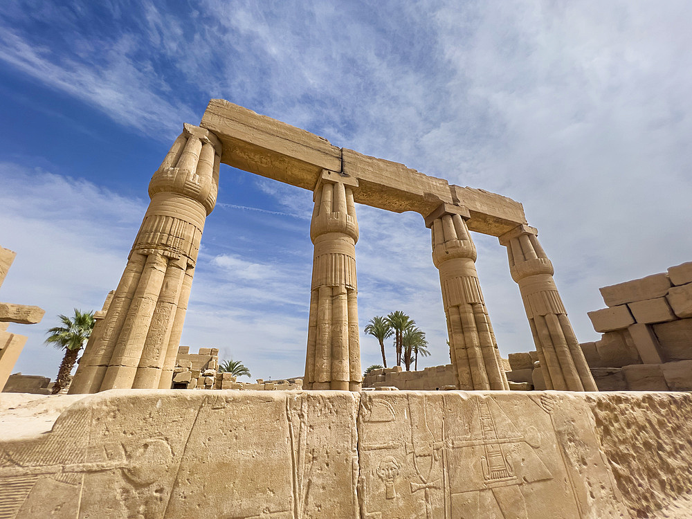 The Karnak Temple Complex, comprises a vast mix of temples, pylons, chapels, and other buildings, UNESCO World Heritage Site, near Luxor, Thebes, Egypt, North Africa, Africa