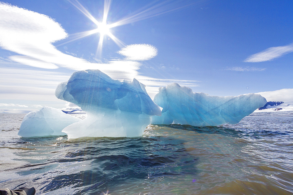 Ice in all of its myriad forms in the Svalbard Archipelago, Norway, Arctic, Europe