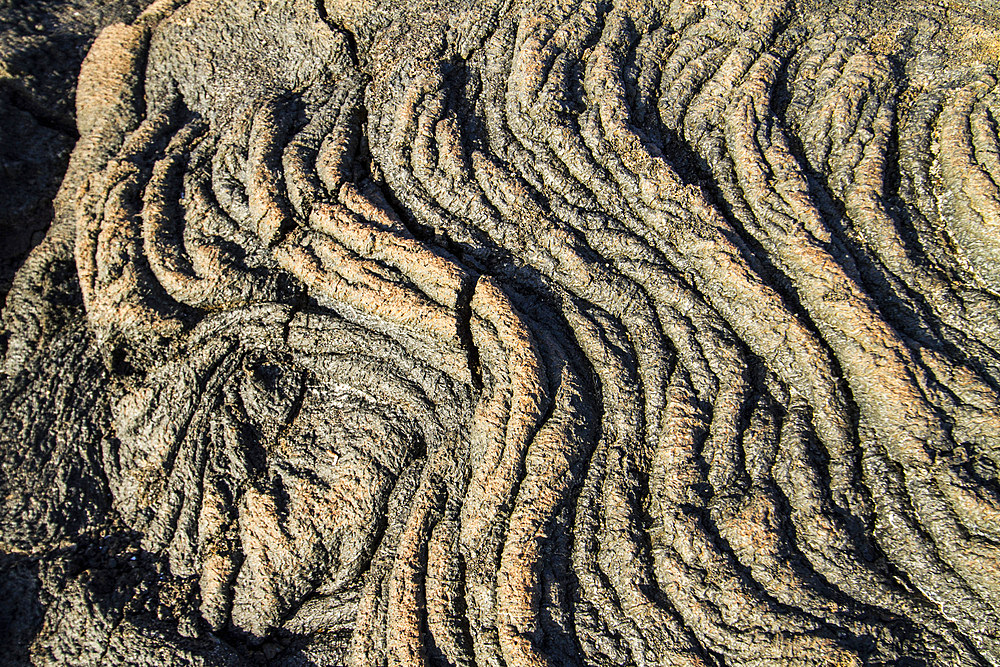 Lava and ash floes in the Galapagos Islands Archipelago, UNESCO World Heritage Site, Ecuador, South America