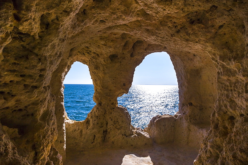 Algar Seco rocks, Carvoeiro, Algarve, Portugal