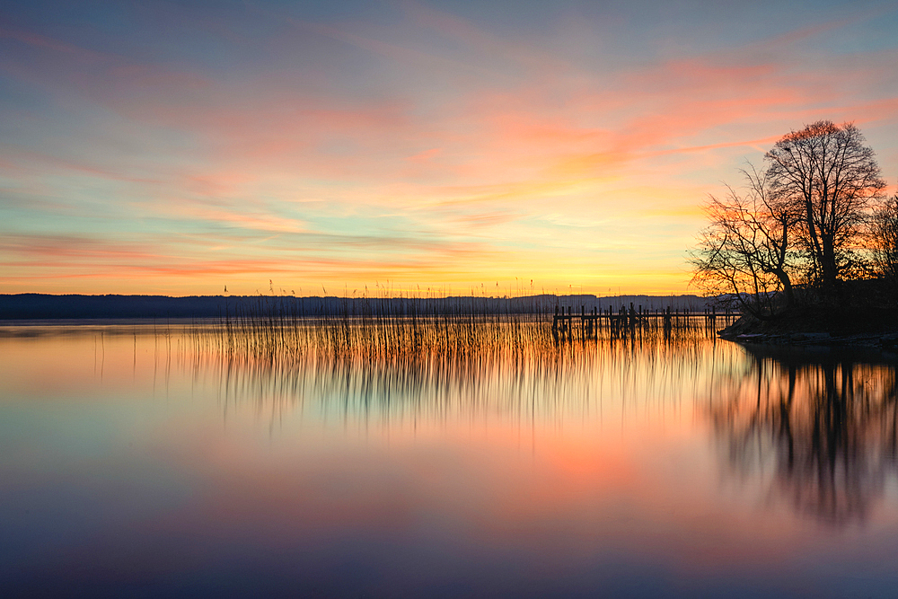 Morning at Lake Starnberg, Seeshaupt, Germany