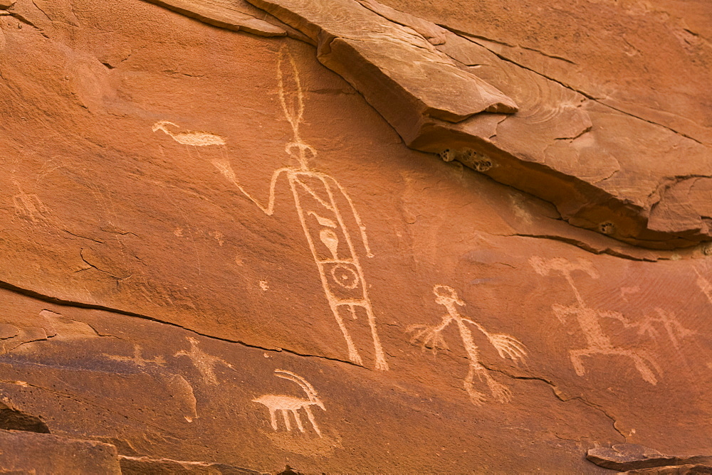 Sand Island Petroglyph Panel, Bears Ears National Monument, near Bluff, Utah, United States of America