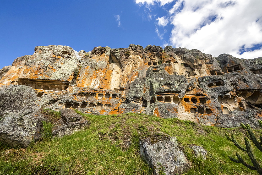 Ventanillas de Otuzco funerary complex, archaeological site, Cajamarca, Peru