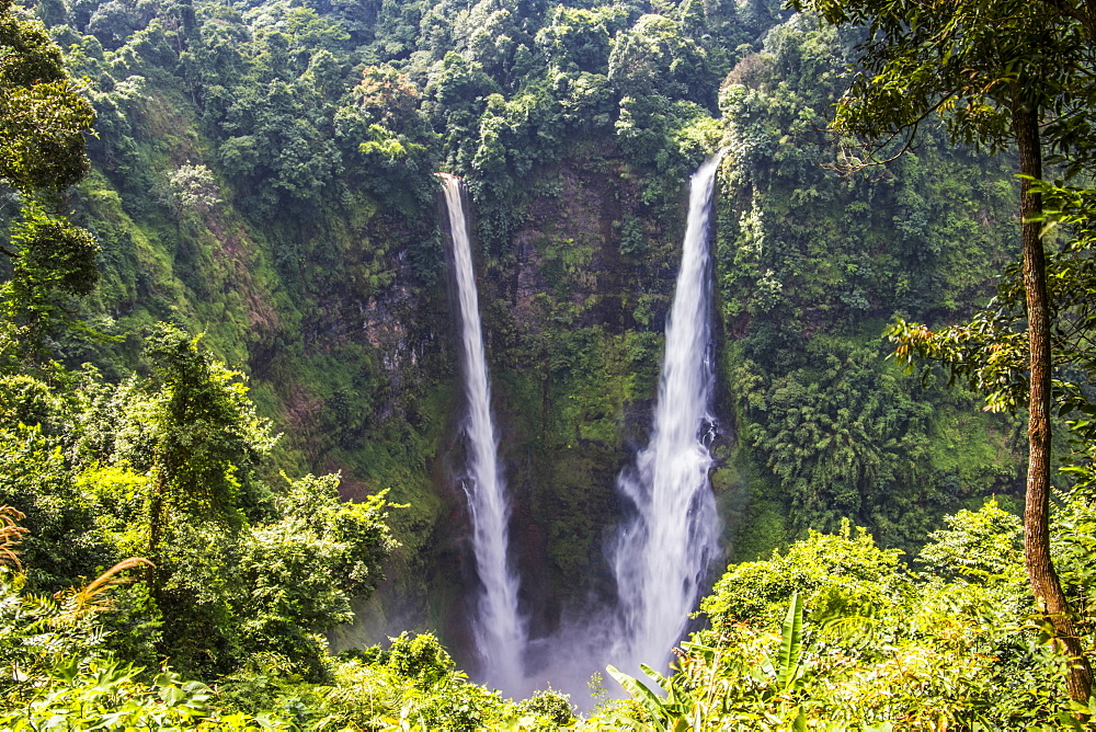 Tad Fan waterfall, Bolaven Plateau, Champasak, Laos