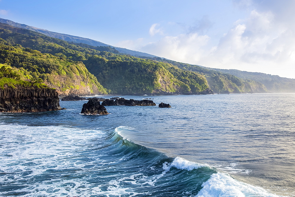 The rugged Kipahulu coast, Maui, Hawaii, United States of America