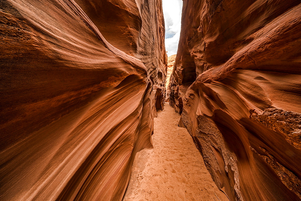 Slot Canyon known as Mountain Sheep Canyon, Page, Arizona, United States of America