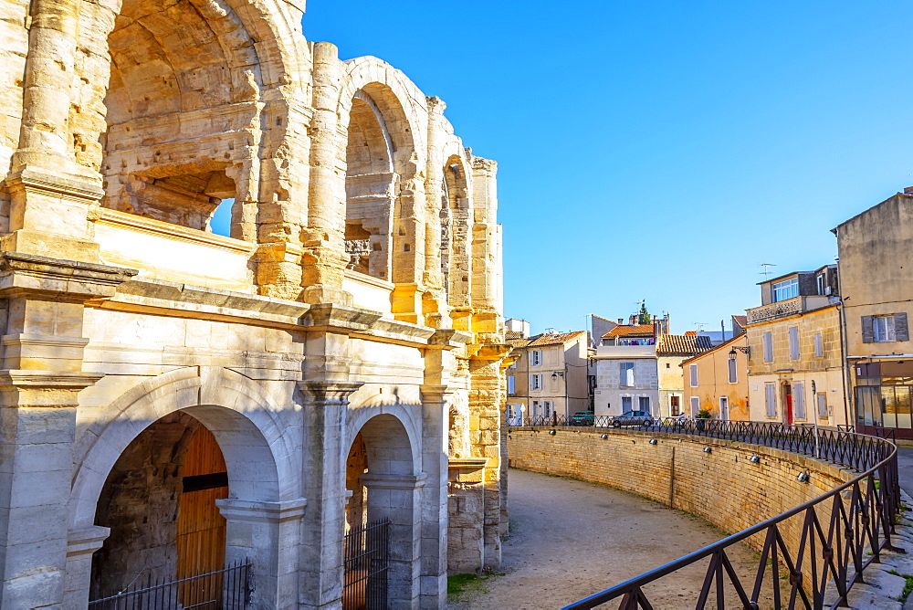 Arles Amphitheatre, Provence Alpes Cote d'Azur, France