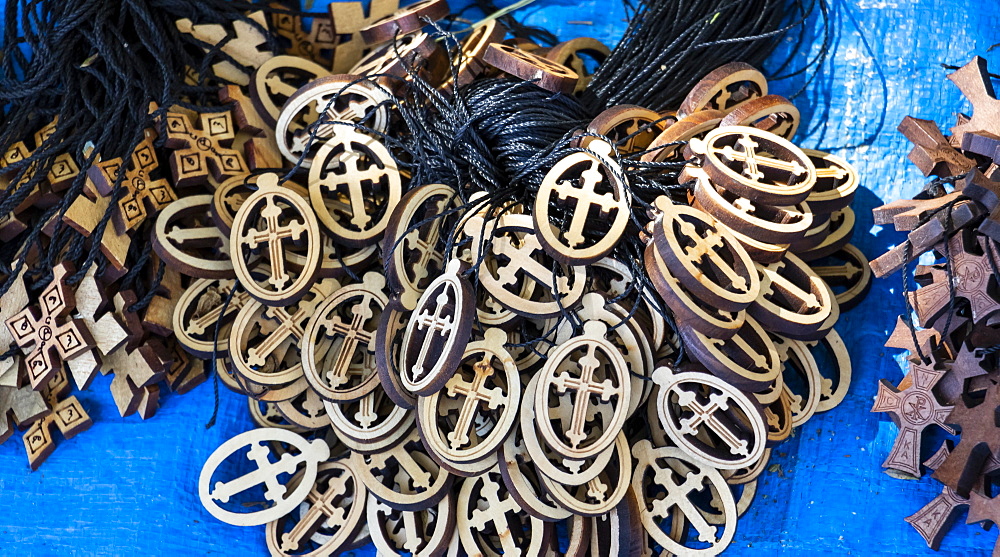 Ethiopian Orthodox crosses, Axum, Tigray District, Ethiopia