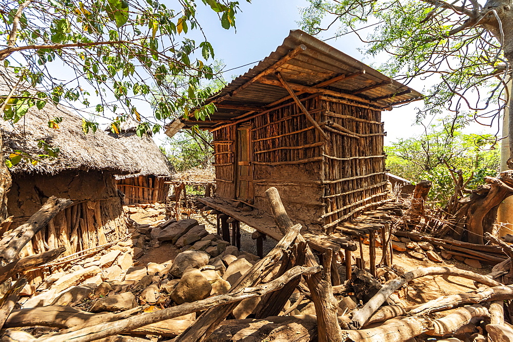 Chicken house, Karat-Konso, Ethiopia