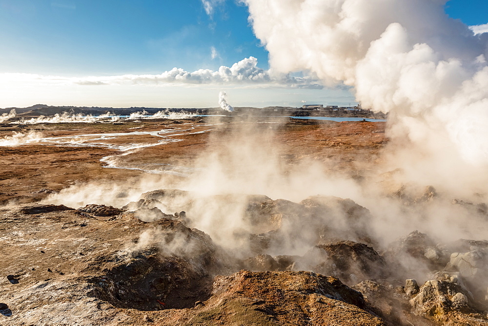 Gunnuhver Hot Spring, Reykjanes Peninsula; Iceland