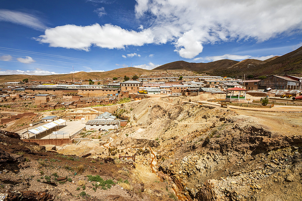 View of Pulacayo; Pulacayo, Potosi Department, Bolivia