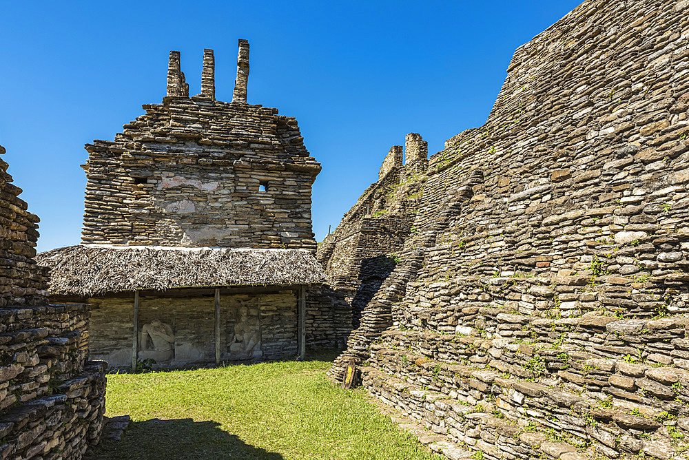 Tonina, pre-Columbian archaeological site and ruined city of the Maya civilization; Chiapas, Mexico