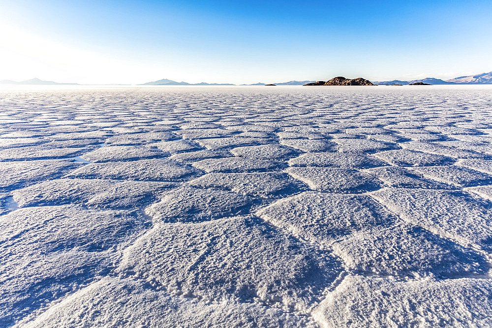 Landscape in the Salar de Uyuni; Potosi, Bolivia