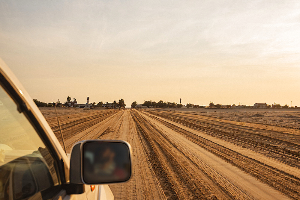 Driving to Henties Bay, Skeleton Coast, Dorob National Park; Namibia