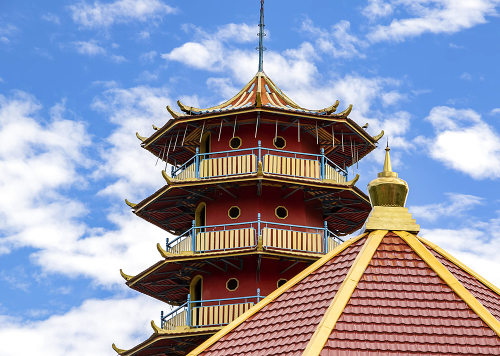 Vihara Buddhayan Buddhist Temple, Tomohon, North Sulawesi, Indonesia