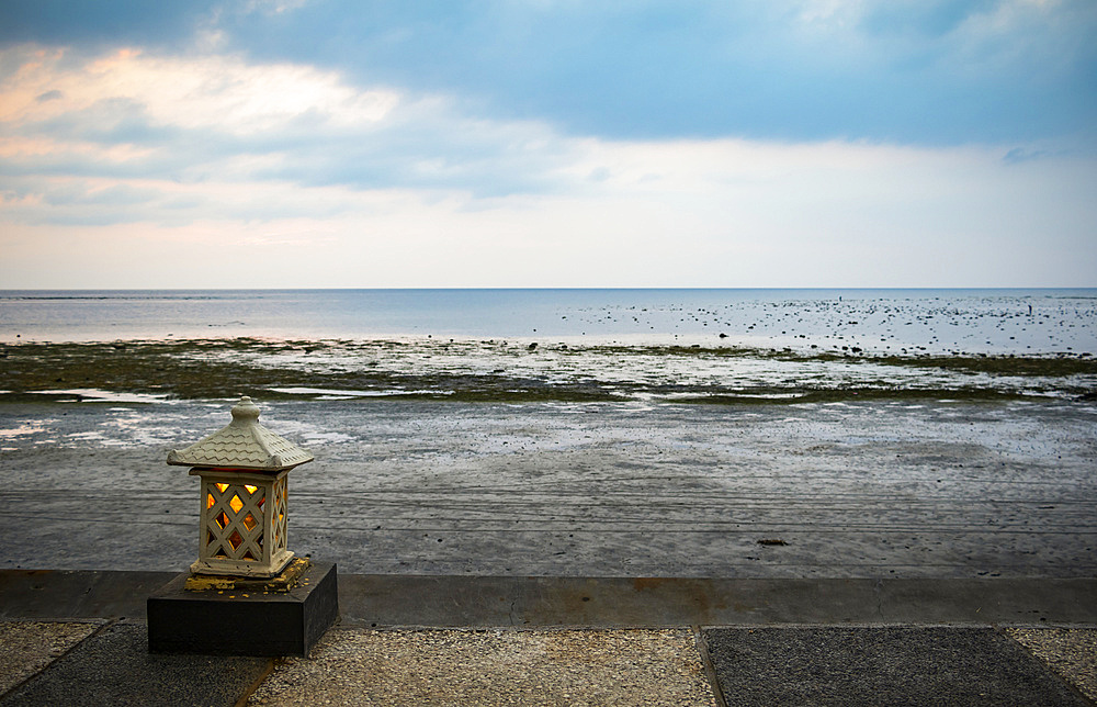 Beachfront of Nugraha Lovina Resort; Lovina, Bali, Indonesia