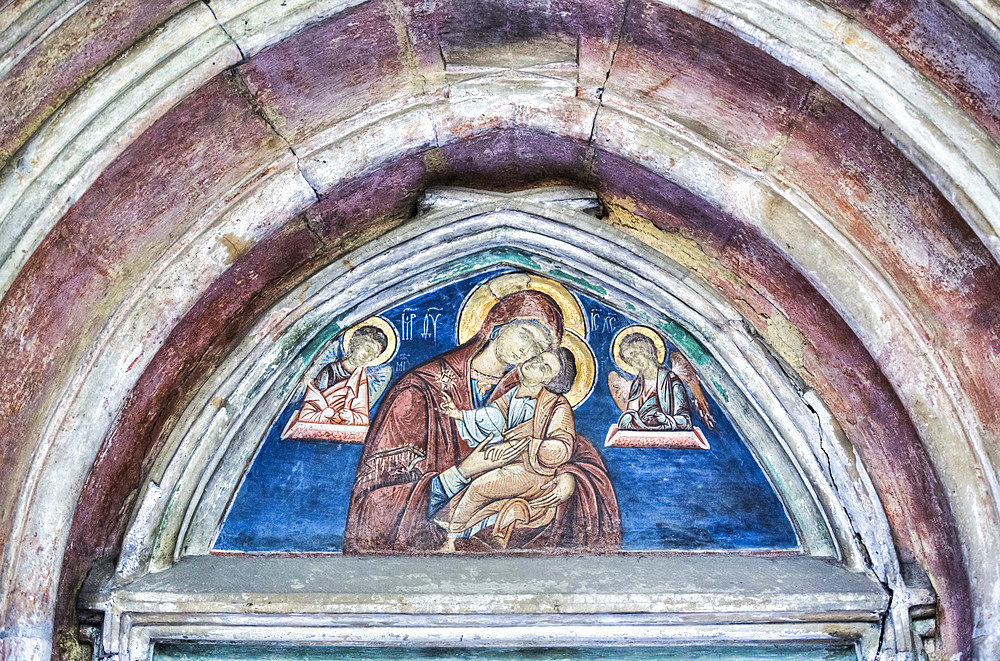 Fresco, St John The New Monastery, 1514; Suceava, Suceava County, Romania