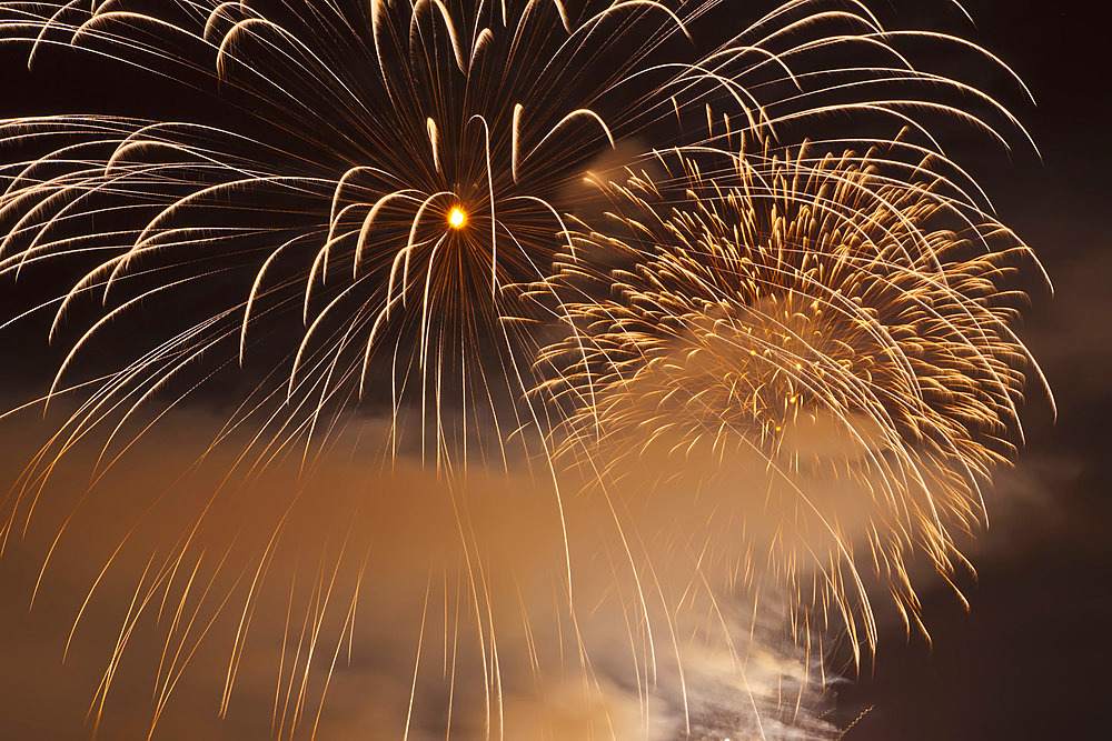 Celebration of Light Fireworks, English Bay, Vancouver, British Columbia, Canada