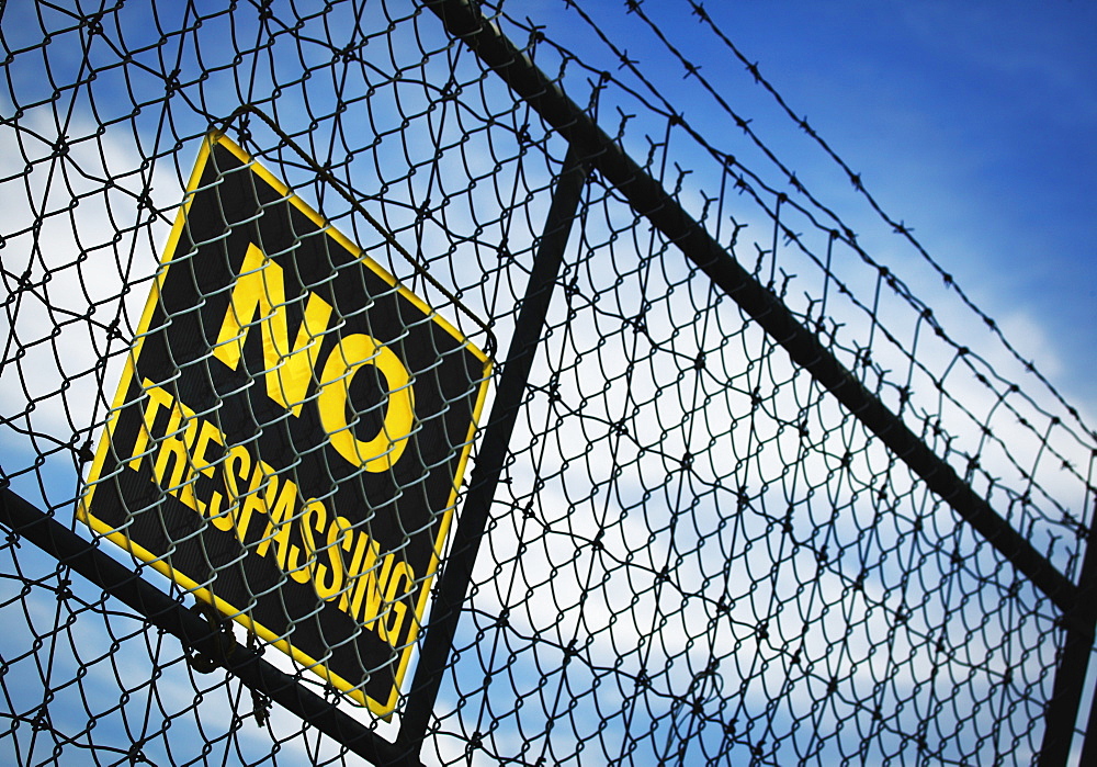 No Trespassing Sign