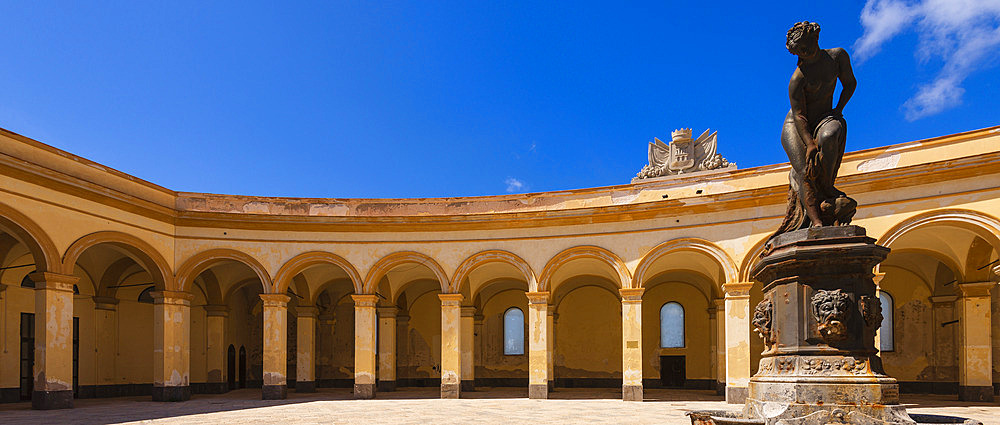 Piazza Mercato del Pesce - Fish Market Square in Trapani City, Trapani, Sicily, Italy