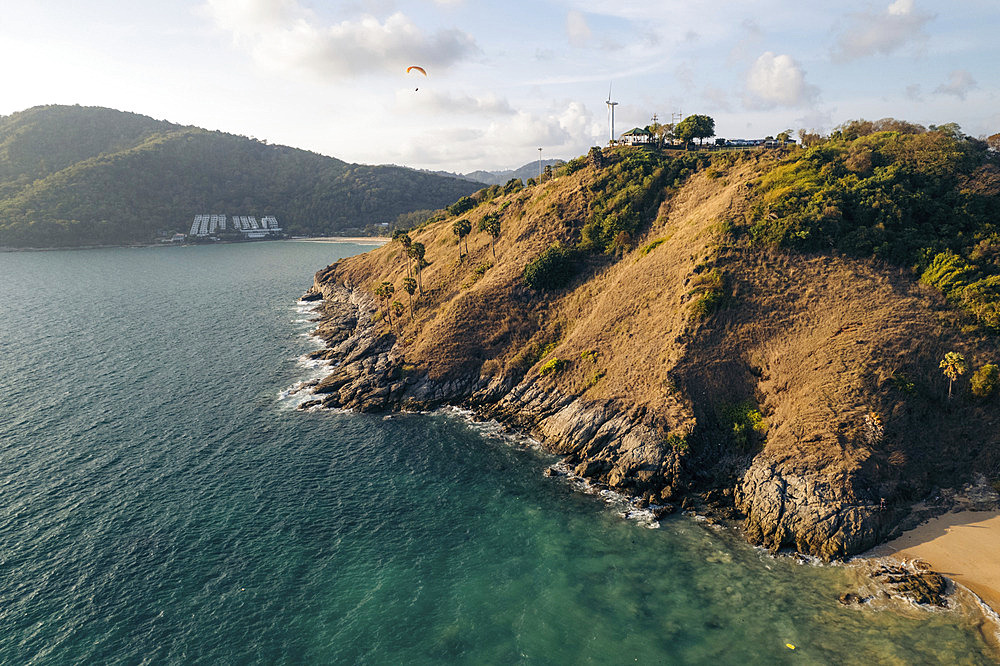 Yanui Beach area at Cape Phrom Thep along the Indian Ocean, Thailand, Ya Nui, Phuket, Thailand