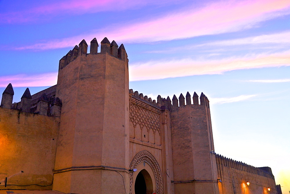 Place Bou Jeloud, Fez, Morocco, North Africa, Africa