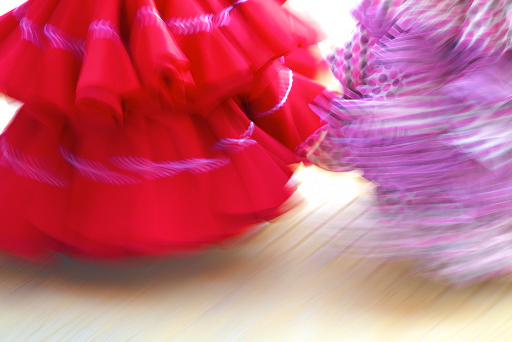 Flamenco dancers, Jerez de la Frontera, Cadiz Province, Andalusia, Spain, Europe