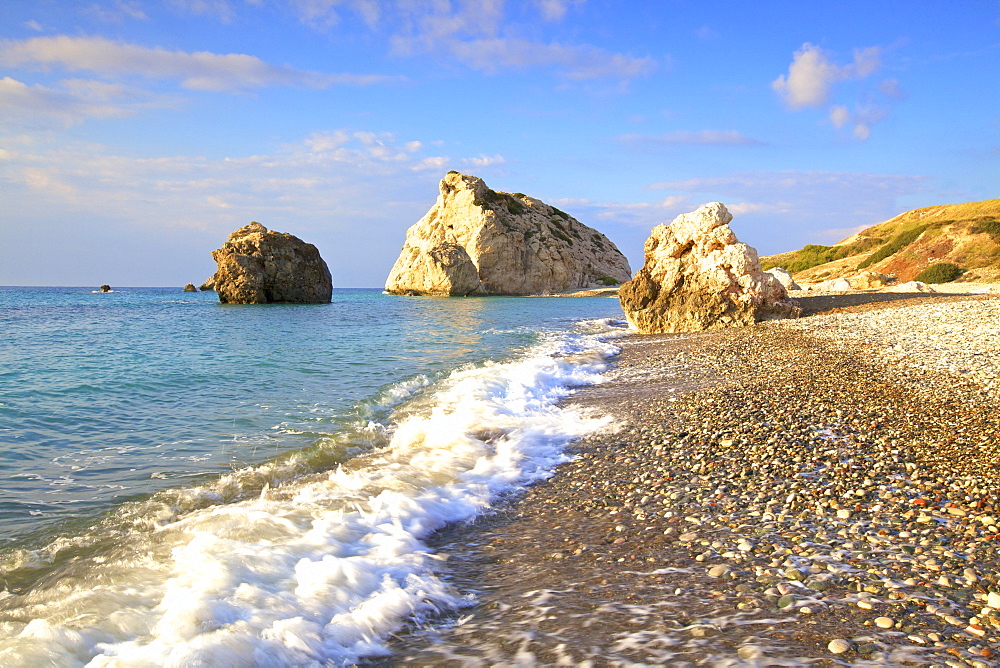 Aphrodites Rock, Paphos, Cyprus, Eastern Mediterranean Sea, Europe